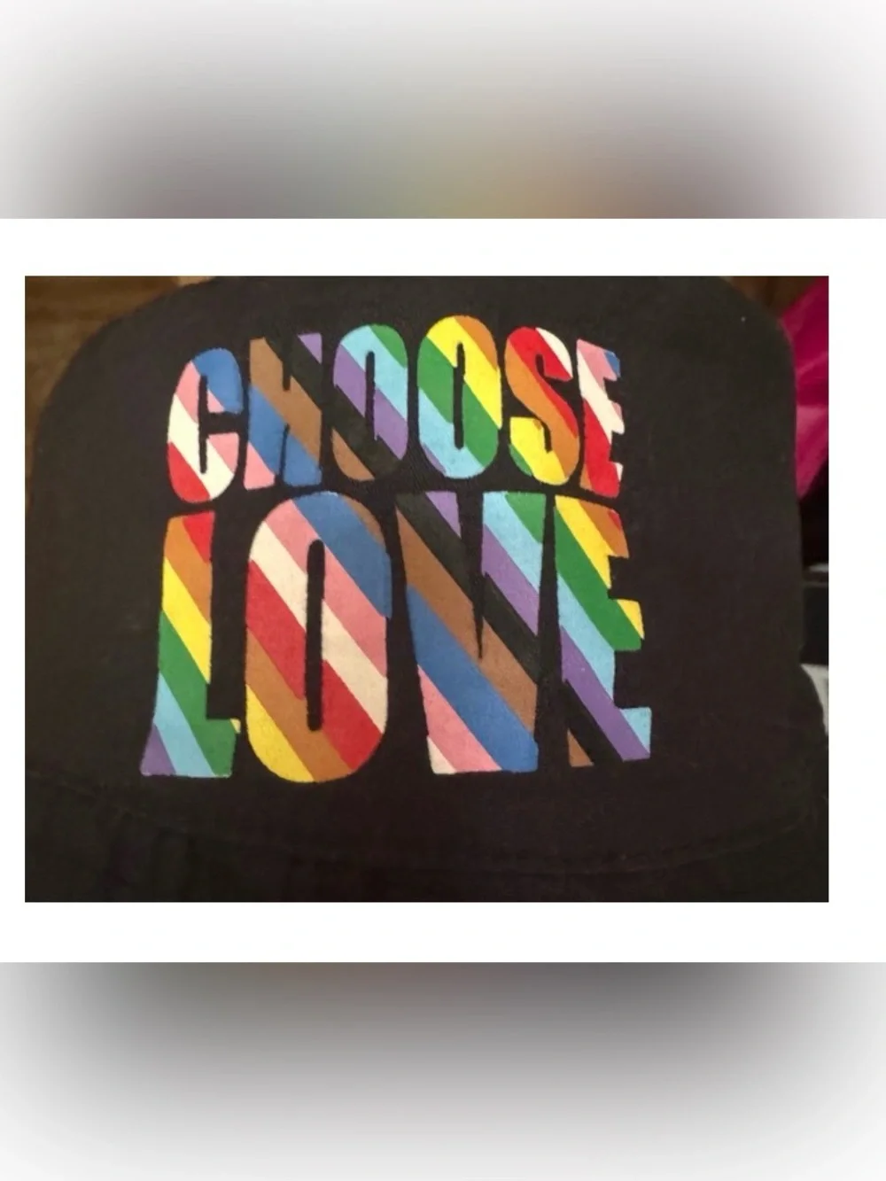 Choose LOVE Bucket Hat - Picture 3 of 8